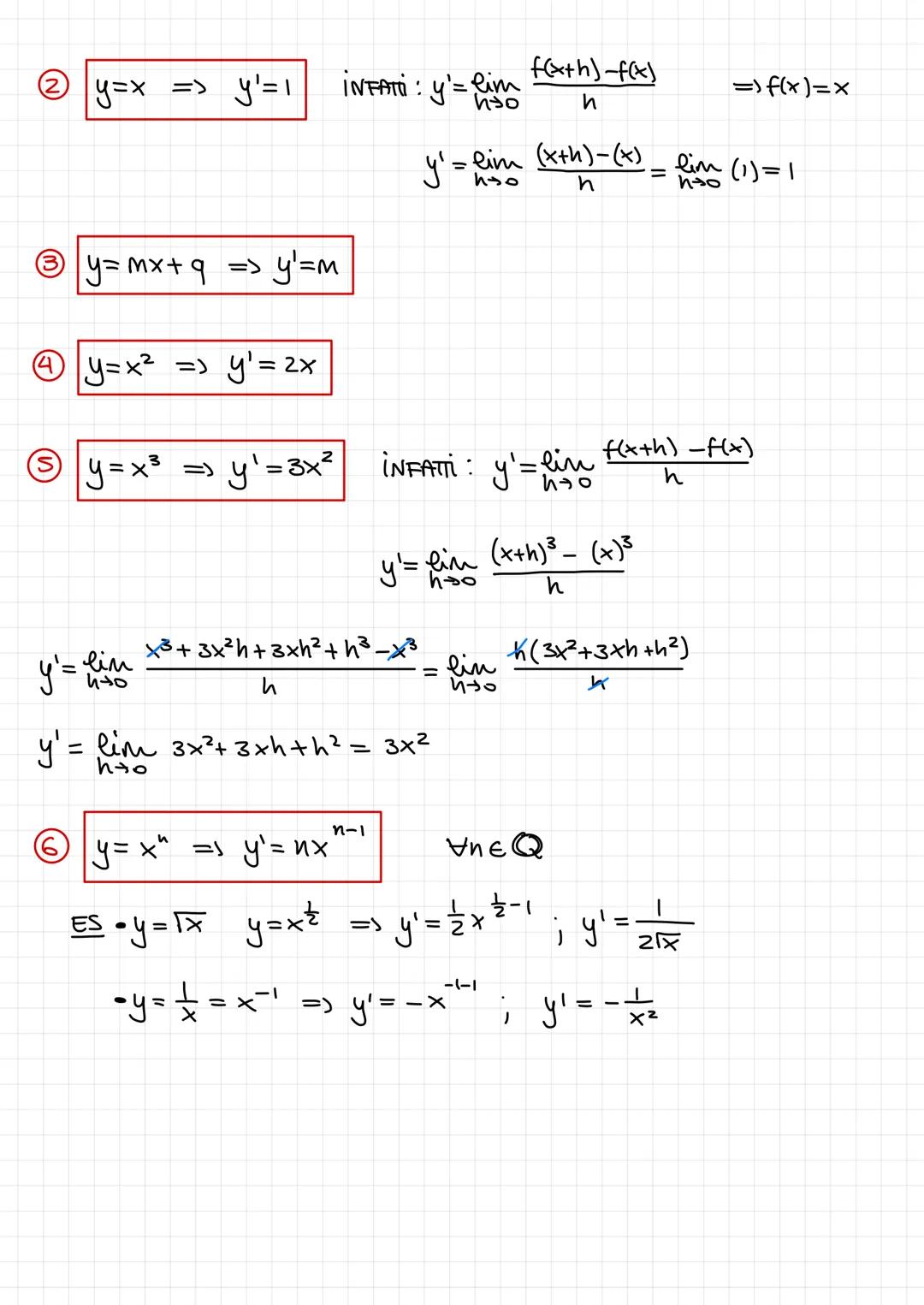 B
M
W
A
~
a
Figura 3
b
f(x + h)
= f(x)
Rapporto incrementale
DEF: DATA UNA FUNZIONE CONTINUA y=f(x) si Dominio D, Sia xo
UN PUNTO INTERNO si