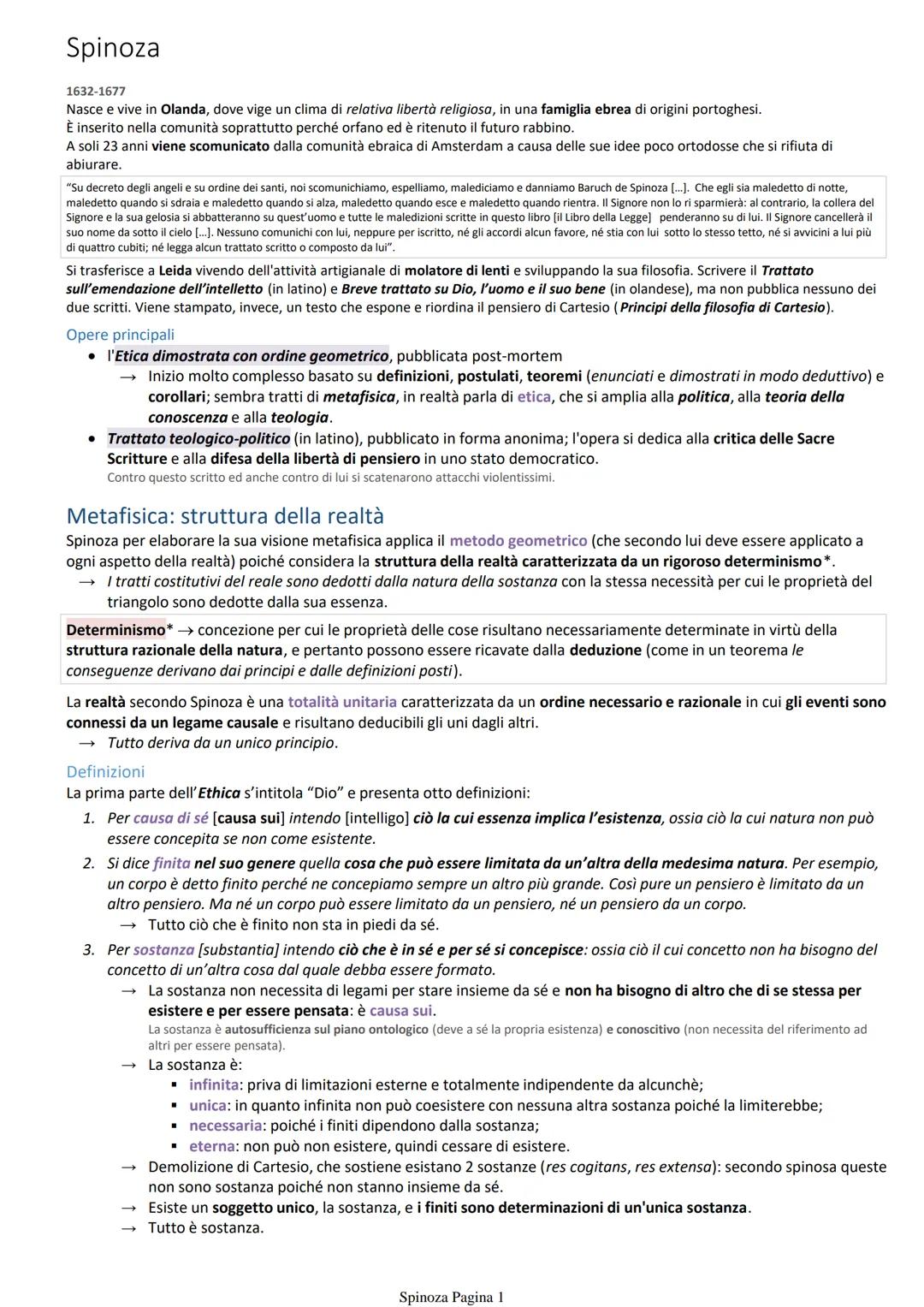 Spinoza

1632-1677

Nasce e vive in Olanda, dove vige un clima di relativa libertà religiosa, in una famiglia ebrea di origini portoghesi.

