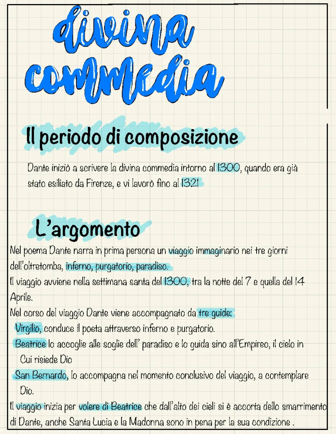 la divina commedia 