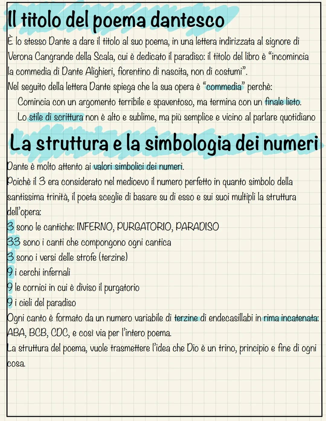 divina
commedia
Il periodo di composizione
Dante iniziò a scrivere la divina commedia intorno al 1300, quando era già
stato esiliato da Fire