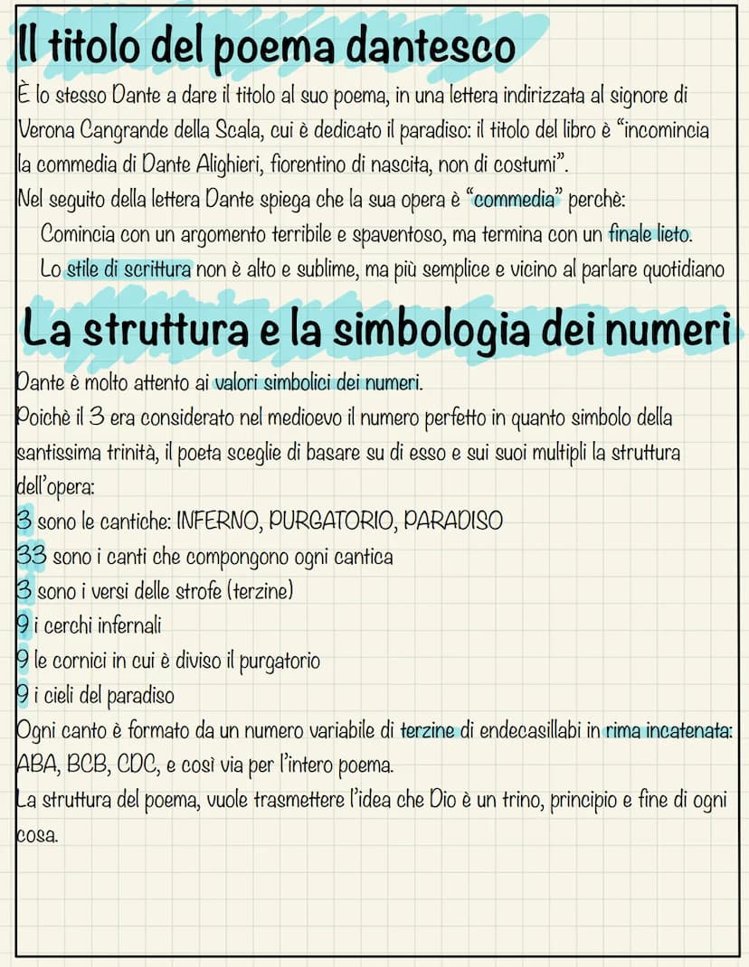 divina
commedia
Il periodo di composizione
Dante iniziò a scrivere la divina commedia intorno al 1300, quando era già
stato esiliato da Fire