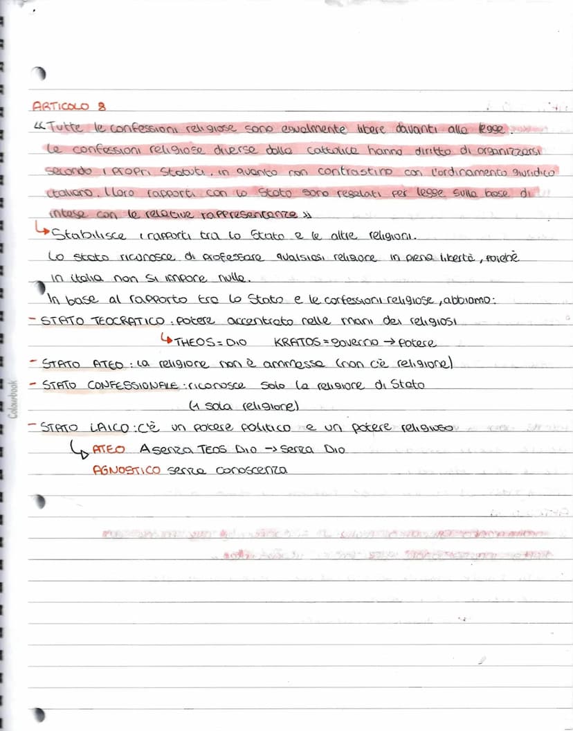 Colourbook
• I PRINCIPI FONDAMENTALI
ARTICOLO 1
<< L'italia è una Repubblica democratica, fondata sul lavoro!
REPUBBLICA → res publice = cos