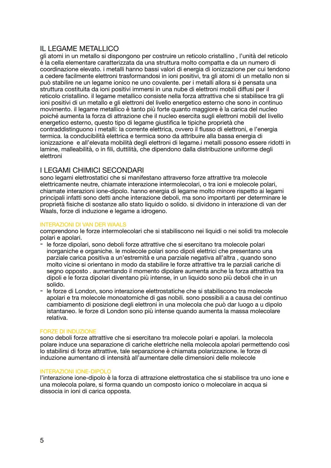 scienze-chimica
I LEGAMI CHIMICI
i legami chimici sono forze attrattive che si stabiliscono tra gli elettroni del livello
energetico esterno