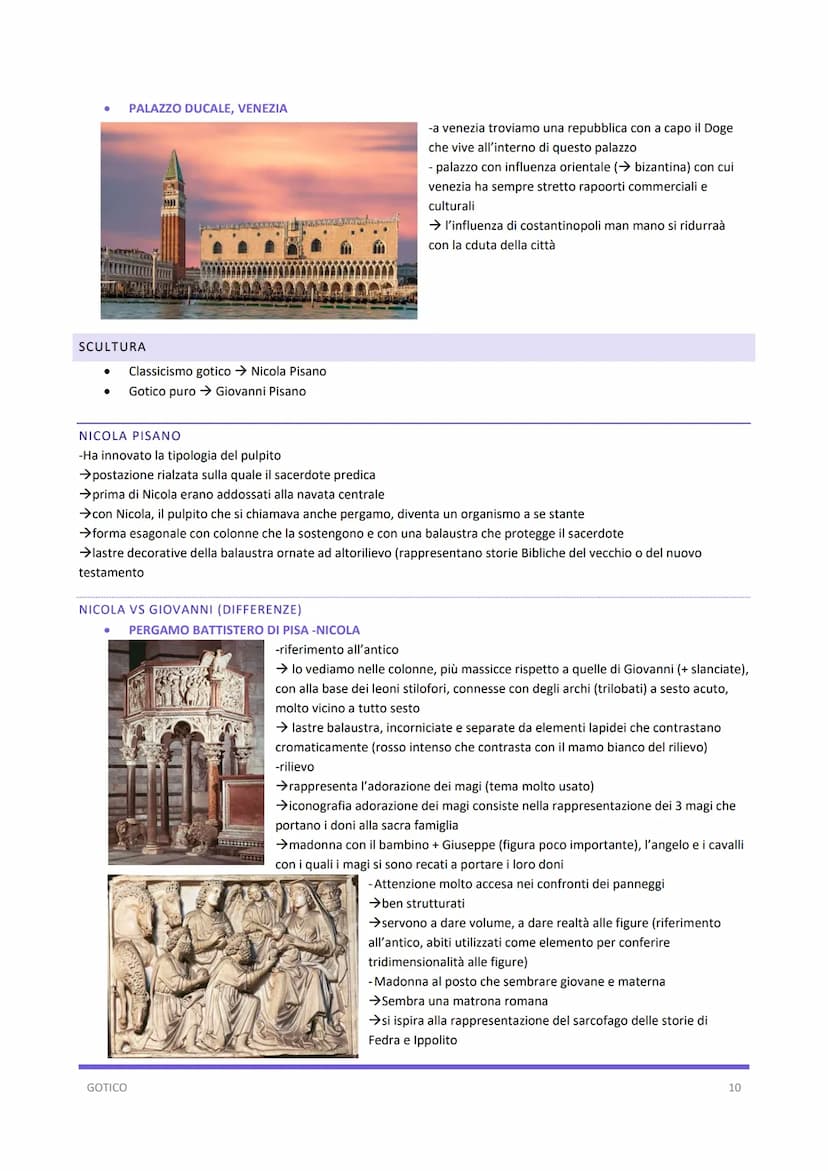 ARTE GOTICA
●
●
●
●
●
●
●
L'età gotica → fine del XII secolo /inizio del XIII fino al 1500 circa in Europa,
O Italia esclusa, dove a partire