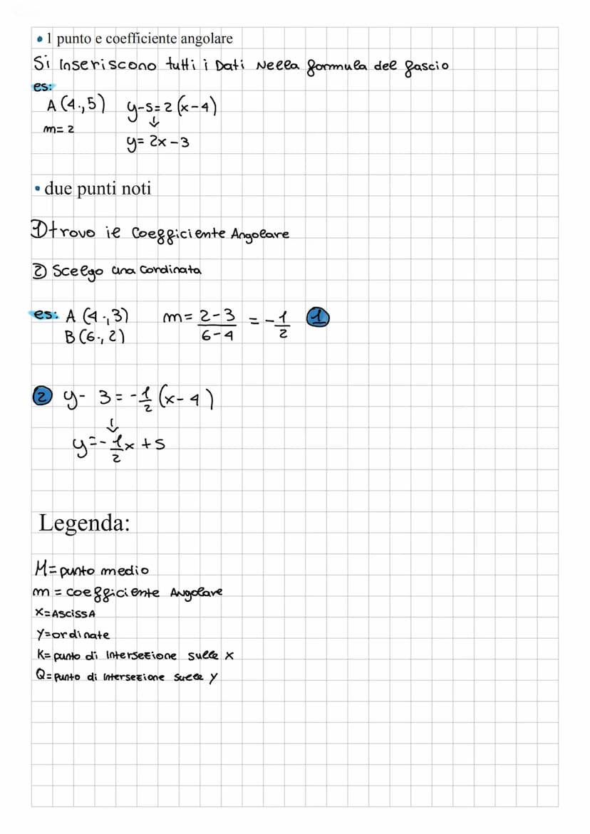 ●
Formule: Piano Cartesiano
distanza tra due punti
2
√(xb-xA)² + (yb-g₁)²
punto medio
XM= Xb+XA
2
Goeggicente
Angolare
j
.equazione implicit