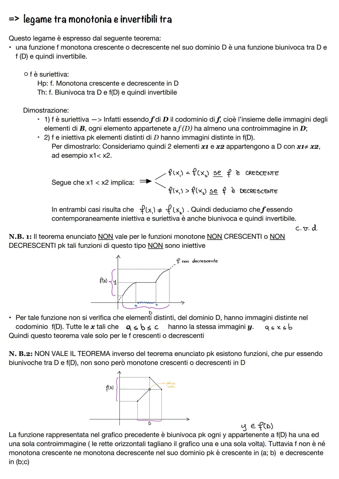 FUNZIONI PARI e FUNZIONI DISPARI:
Consideriamo una funzione fdi equazione y=f(x) e dominio D. La funzione fsi dice:
• PARI - se f(-x) = f(x)