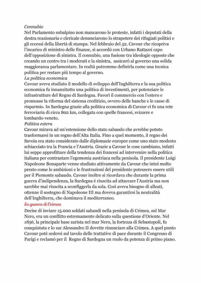 I Risorgimento Italiano
L'inizio di un cambiamento
Con il termine "Risorgimento" si intende un lungo processo di rinnovamento
culturale, pol