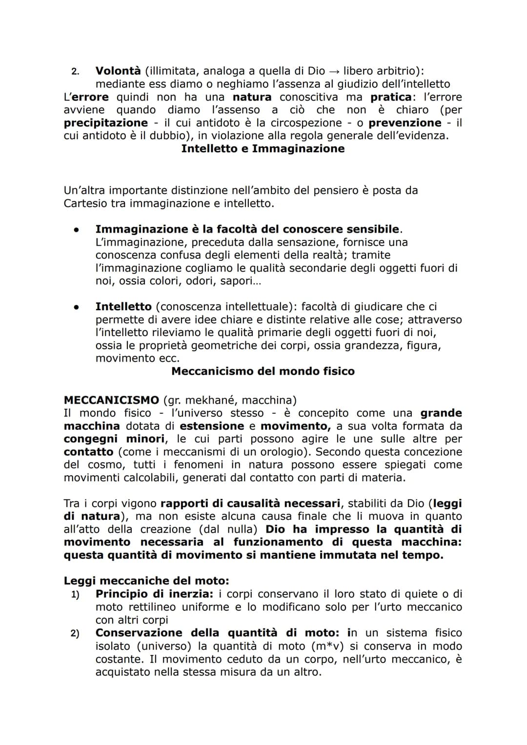 Cartesio
Particolarità della filosofia cartesiana
Cartesio è critico verso il sapere tradizionale appreso presso il collegio
gesuita di La F