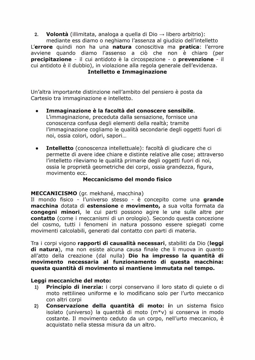 Cartesio
Particolarità della filosofia cartesiana
Cartesio è critico verso il sapere tradizionale appreso presso il collegio
gesuita di La F