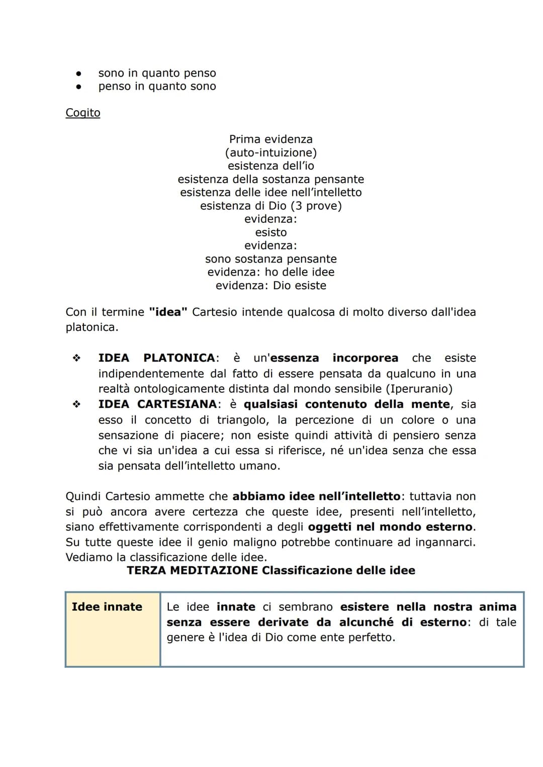 Cartesio
Particolarità della filosofia cartesiana
Cartesio è critico verso il sapere tradizionale appreso presso il collegio
gesuita di La F
