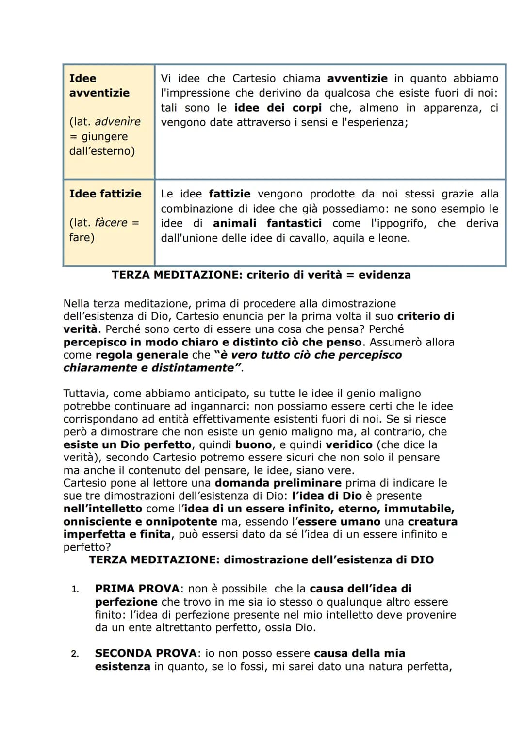 Cartesio
Particolarità della filosofia cartesiana
Cartesio è critico verso il sapere tradizionale appreso presso il collegio
gesuita di La F