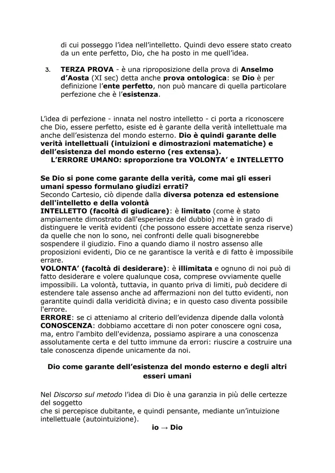 Cartesio
Particolarità della filosofia cartesiana
Cartesio è critico verso il sapere tradizionale appreso presso il collegio
gesuita di La F