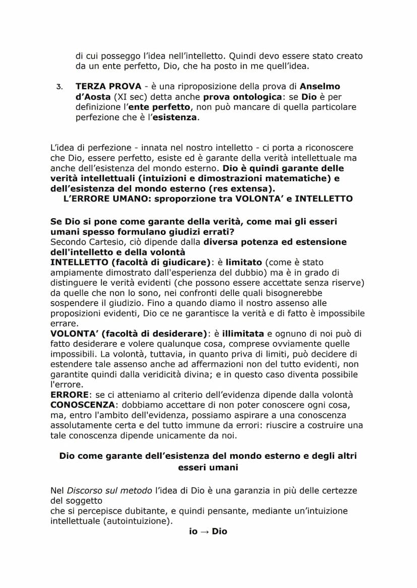 Cartesio
Particolarità della filosofia cartesiana
Cartesio è critico verso il sapere tradizionale appreso presso il collegio
gesuita di La F