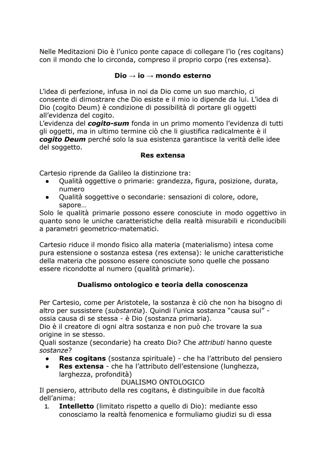 Cartesio
Particolarità della filosofia cartesiana
Cartesio è critico verso il sapere tradizionale appreso presso il collegio
gesuita di La F