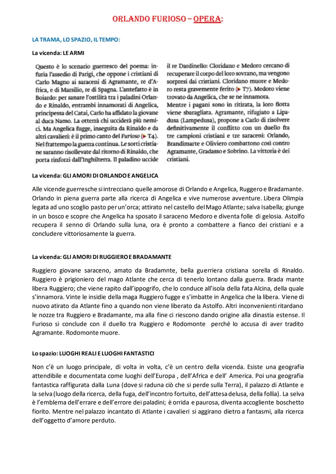 ARIOSTO:
Ariosto è molto attaccato alla propria passione per la letteratura ma
non sempre la sua arte è apprezzata e questo lo infastidisce.