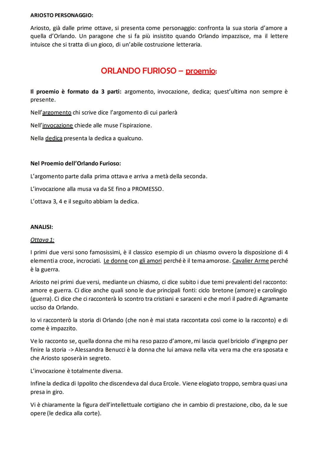 ARIOSTO:
Ariosto è molto attaccato alla propria passione per la letteratura ma
non sempre la sua arte è apprezzata e questo lo infastidisce.