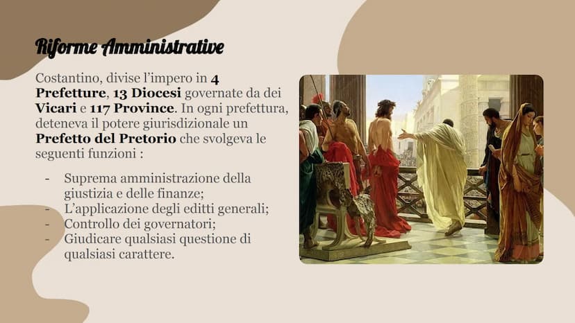 Costantino 1
Una delle figure più importanti dell'Impero Romano
durante il IV Secolo d.C. Vita
Flavio Valerio Aurelio Costantino, meglio not