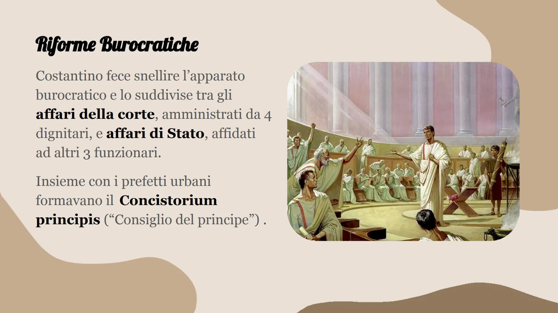 Costantino 1
Una delle figure più importanti dell'Impero Romano
durante il IV Secolo d.C. Vita
Flavio Valerio Aurelio Costantino, meglio not