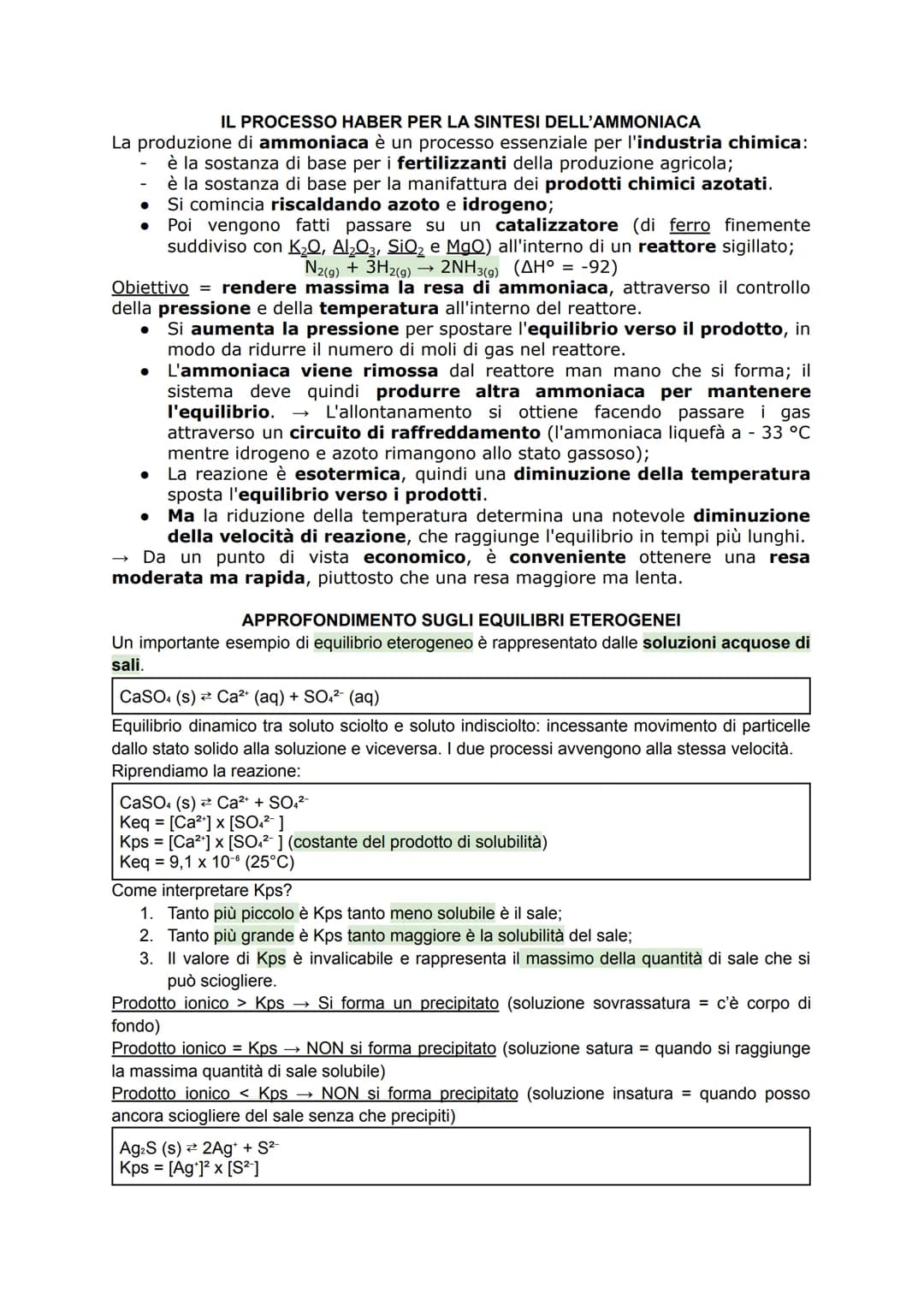 EQUILIBRIO CHIMICO
Molte reazioni chimiche sono incomplete ossia la quantità di prodotto che si ottiene è
inferiore a quella teoricamente pr