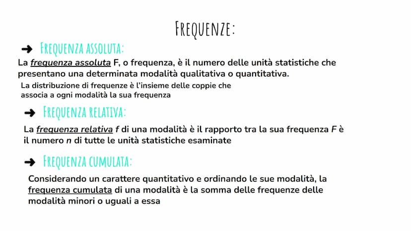 LA STATISTICA 100
RILEVAZIONE DEI DATI STATISTICI
La statistica è lo studio dei fenomeni collettivi, che riguardano un insieme detto
popolaz