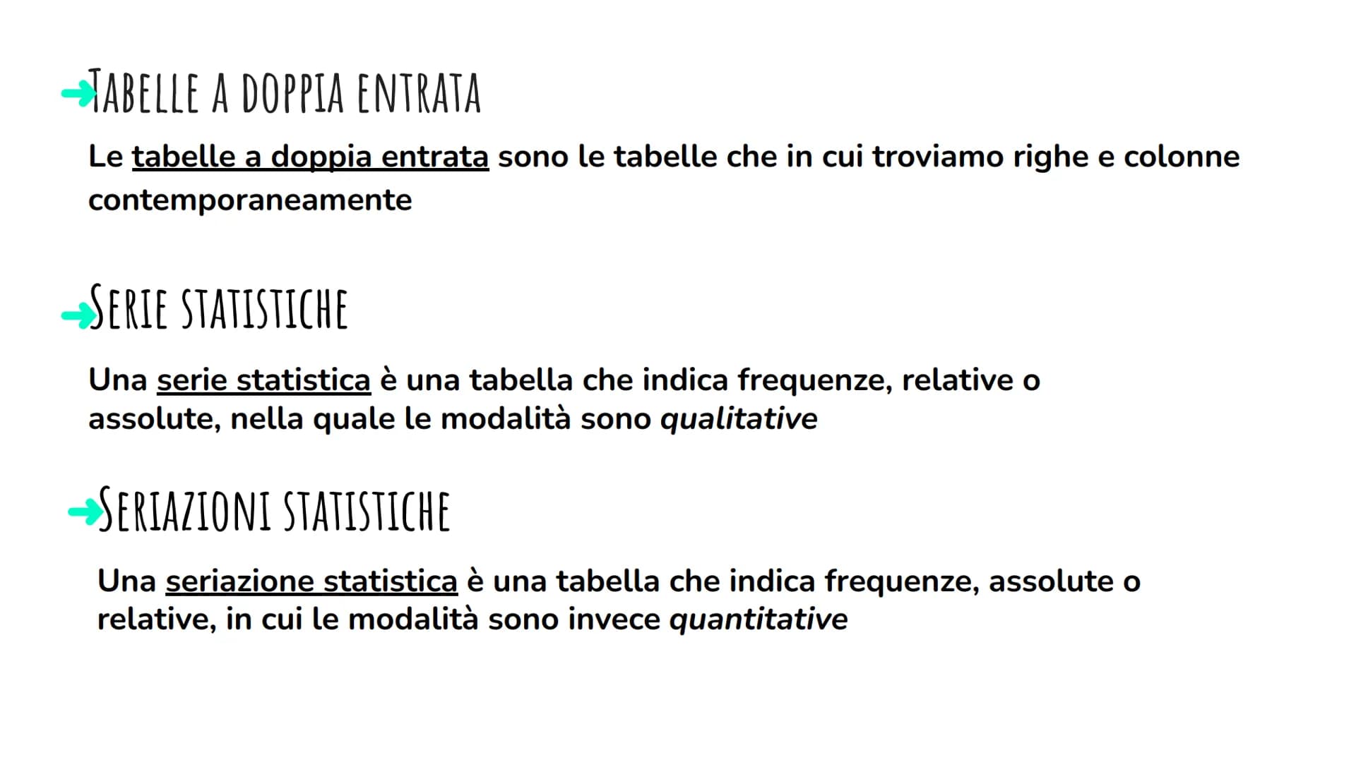 LA STATISTICA 100
RILEVAZIONE DEI DATI STATISTICI
La statistica è lo studio dei fenomeni collettivi, che riguardano un insieme detto
popolaz