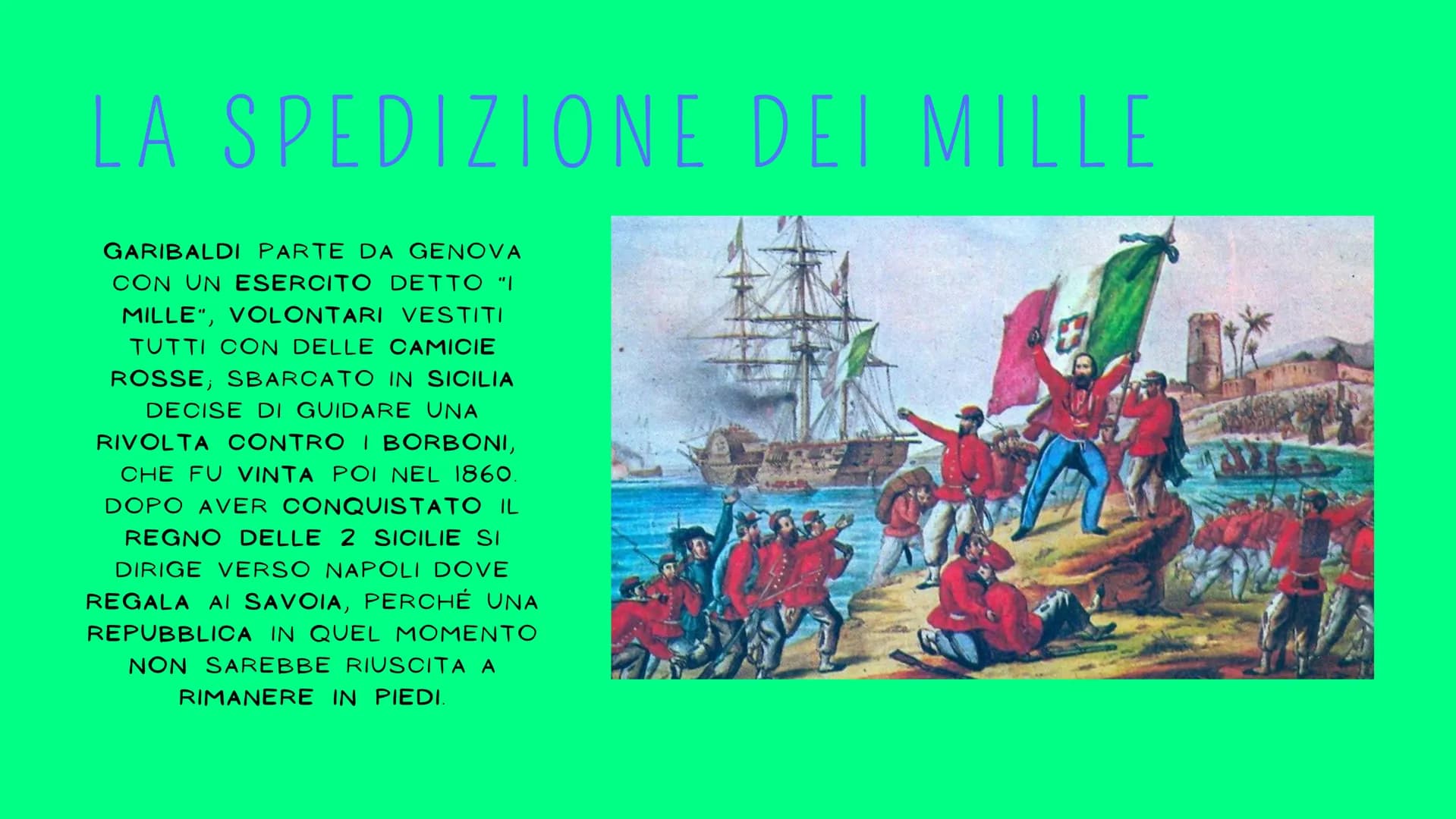 UNIFICAZIONE D'ITALIA
GARIBALDI
1848 1871 IDEE PATRIOTTICHE
AGLI INZIZI DEL 1800 IN ITALIA, MA ANCHE IN EUROPA
(FRANCIA, GERMANIA), C'ERA UN