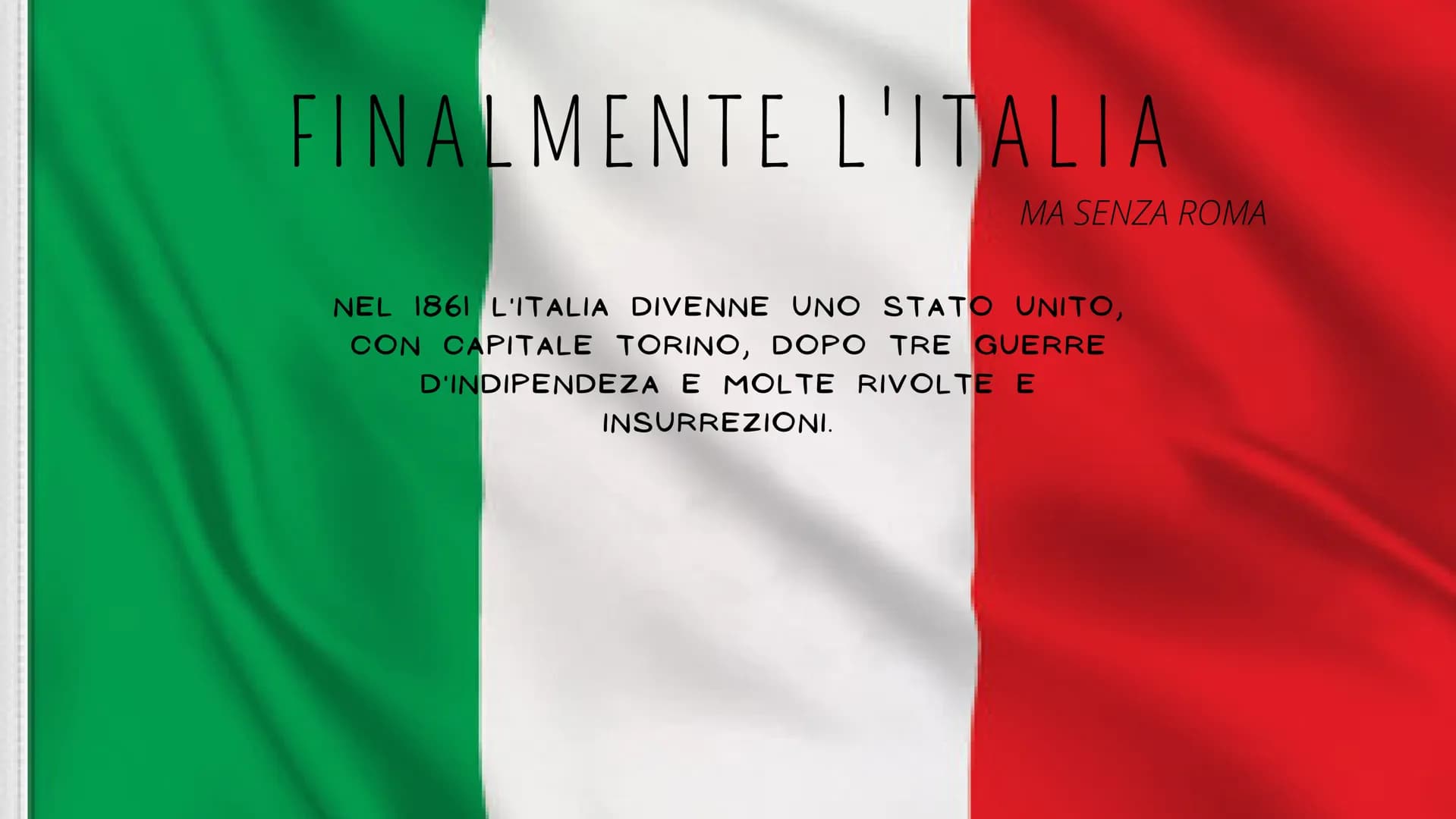 UNIFICAZIONE D'ITALIA
GARIBALDI
1848 1871 IDEE PATRIOTTICHE
AGLI INZIZI DEL 1800 IN ITALIA, MA ANCHE IN EUROPA
(FRANCIA, GERMANIA), C'ERA UN