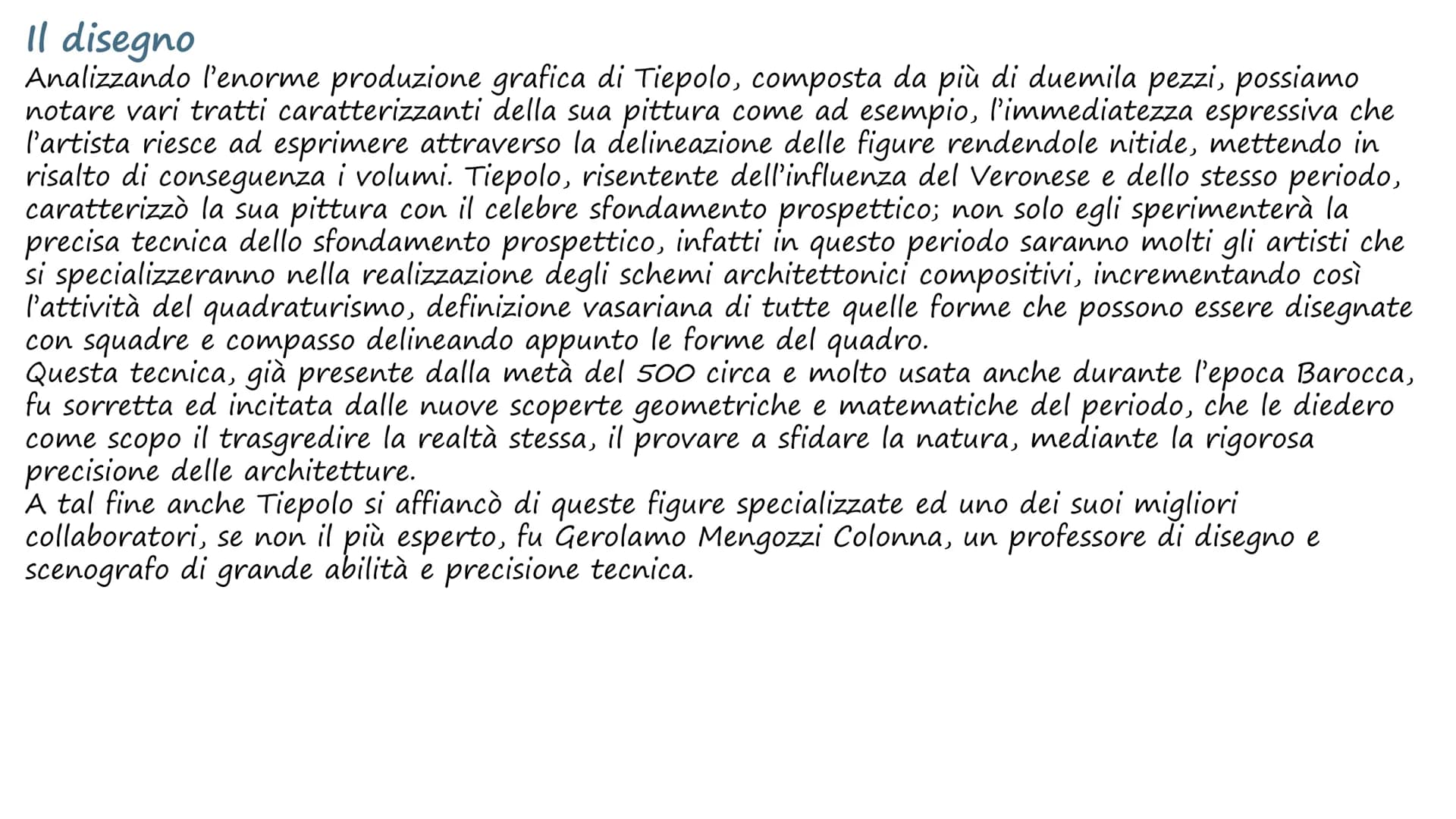 Giambattista Tiepolo La vita
Giambattista Tiepolo fu uno dei più grandi pittori del suo tempo, ultimo
indiscusso esponente della scuola vene