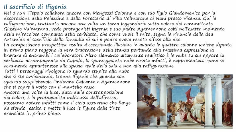 Giambattista Tiepolo La vita
Giambattista Tiepolo fu uno dei più grandi pittori del suo tempo, ultimo
indiscusso esponente della scuola vene