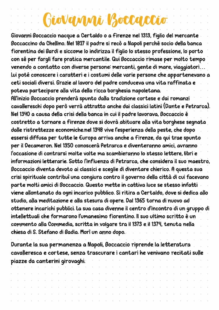 Know Giovanni Boccaccio thumbnail