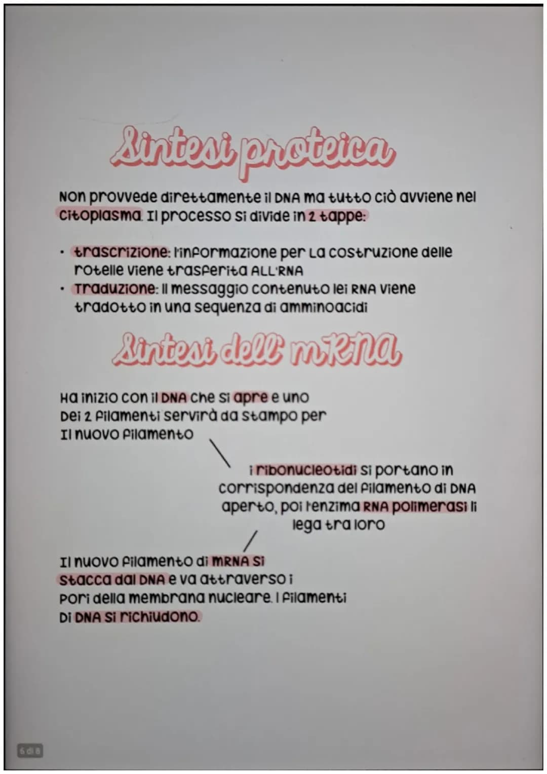 1 dl 8
el Dna
ogni organismo possiede all'interno del nucleo il DNA (acido
desossiribonucleico) che contiene il patrimonio ereditario
di un 
