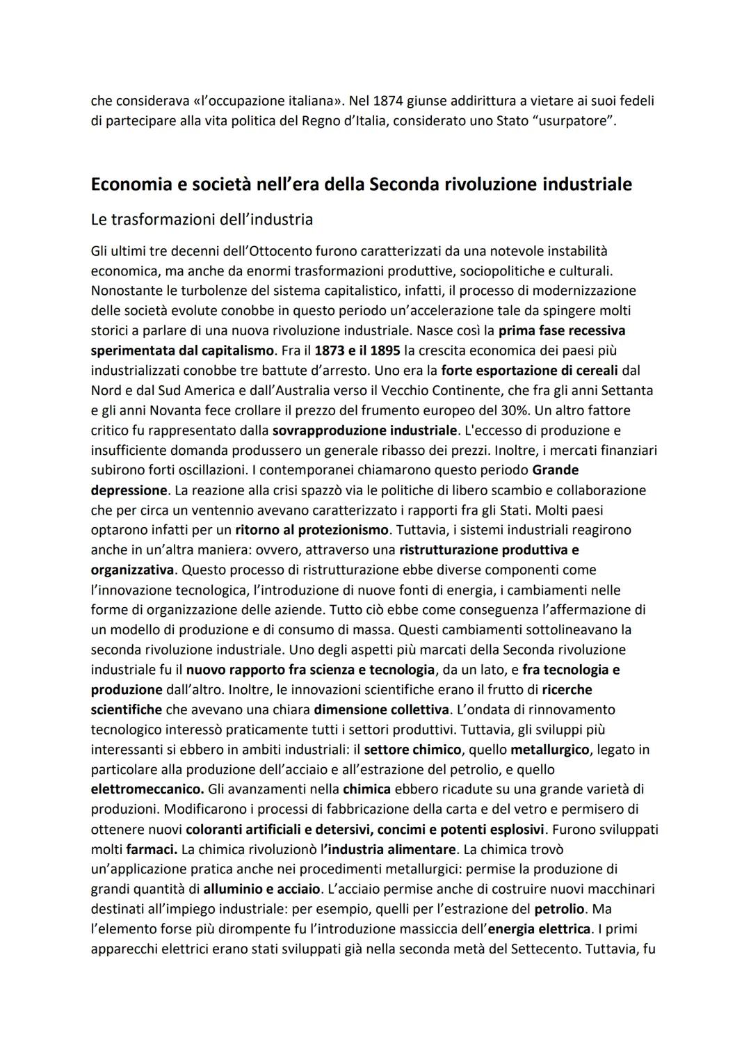 # I primi anni dell'Italia unita

La situazione sociale ed economica nel 1861

II 17 marzo 1861 il primo Parlamento italiano proclamò la nas
