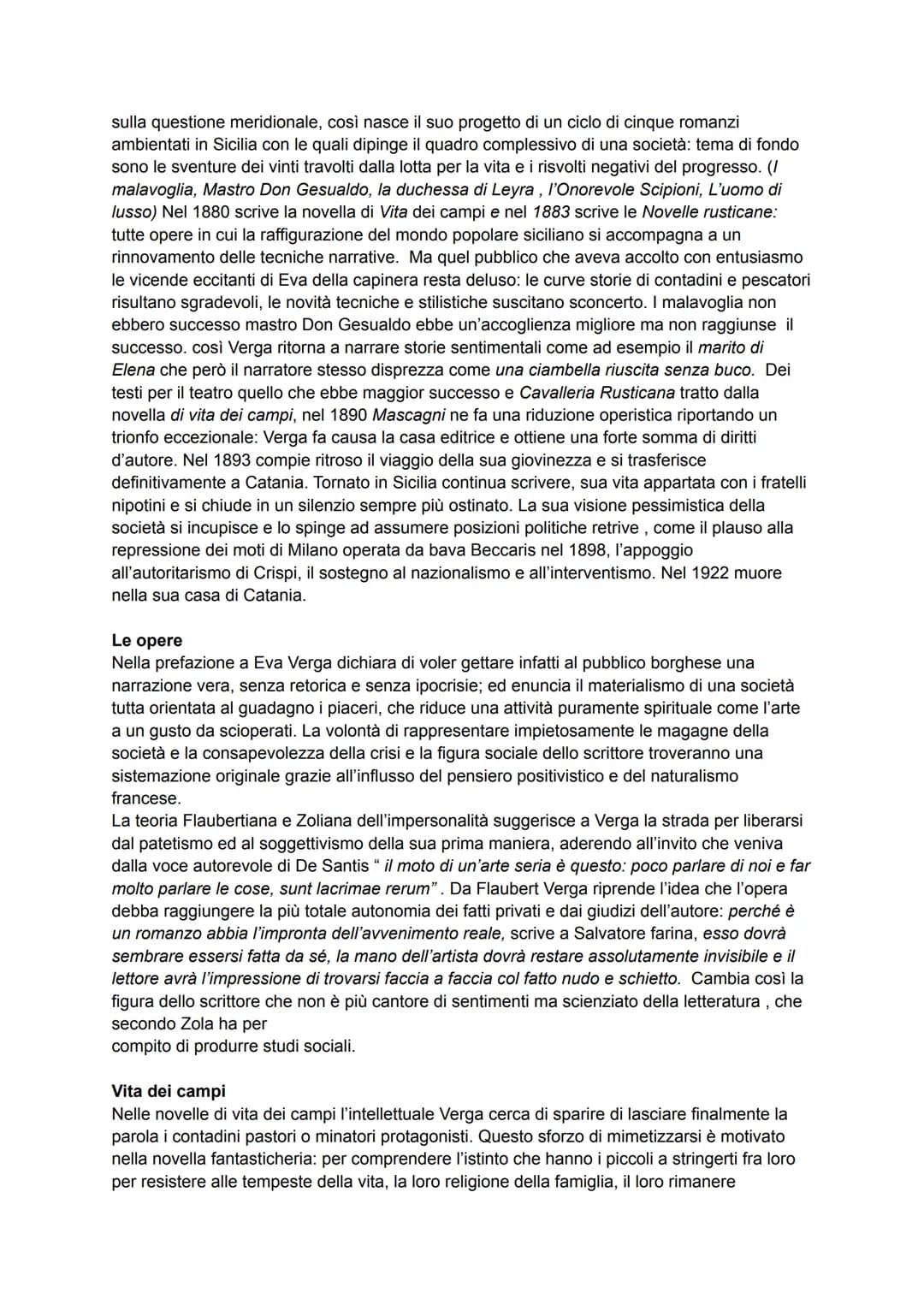 Contesto storico
LA NARRATIVA NELL'ETÀ DEL NATURALISMO
Nella seconda metà dell'Ottocento si sviluppò in Europa la tendenza a rappresentare i