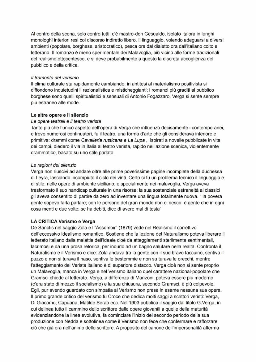 Contesto storico
LA NARRATIVA NELL'ETÀ DEL NATURALISMO
Nella seconda metà dell'Ottocento si sviluppò in Europa la tendenza a rappresentare i