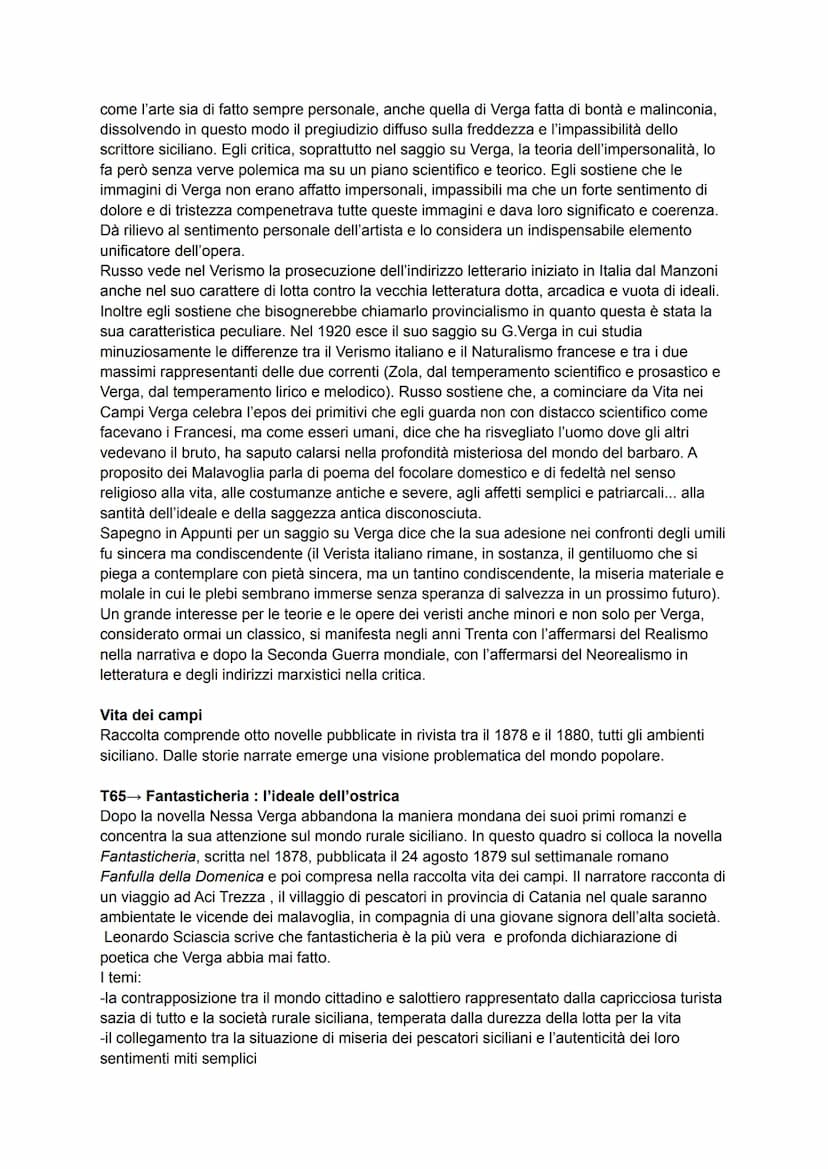 Contesto storico
LA NARRATIVA NELL'ETÀ DEL NATURALISMO
Nella seconda metà dell'Ottocento si sviluppò in Europa la tendenza a rappresentare i