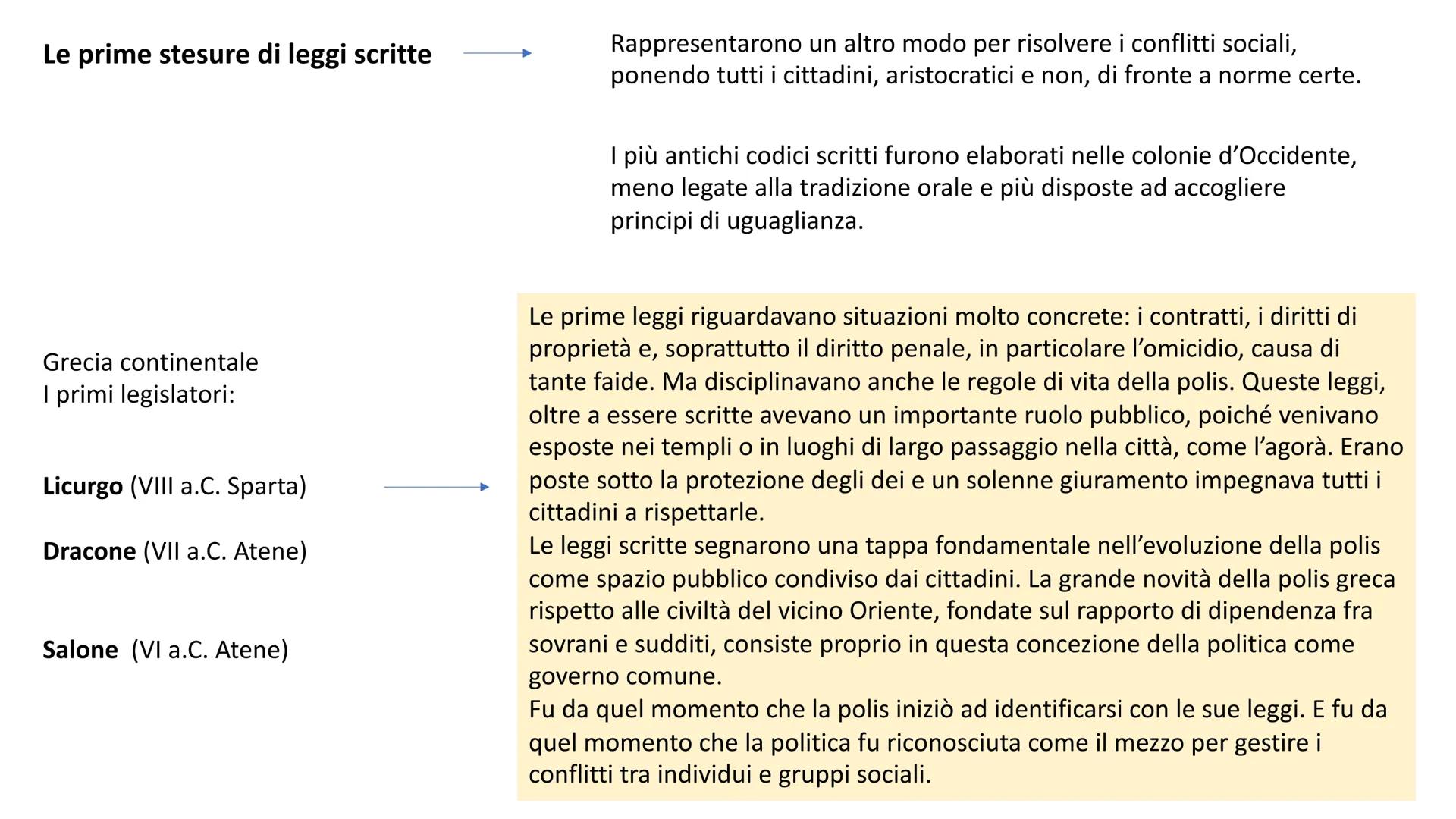 Polis: l'espansione nel
mediterraneo
La seconda colonizzazione (e le trasformazioni economiche, culturali e
politiche delle poleis) Età Arca