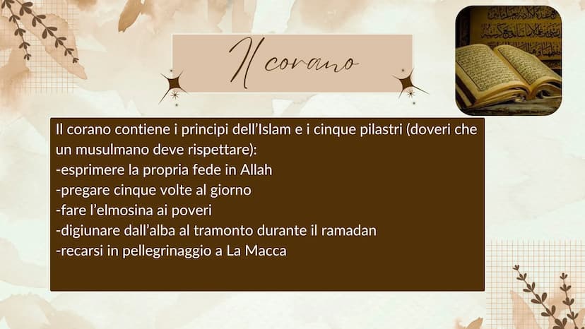 K
GLI ARABI
之
***** bfftte
gli arabi e la religione
Nel VIII inizia l'espansione degli arabi (popolo proveniente dalla penisola
araba organi