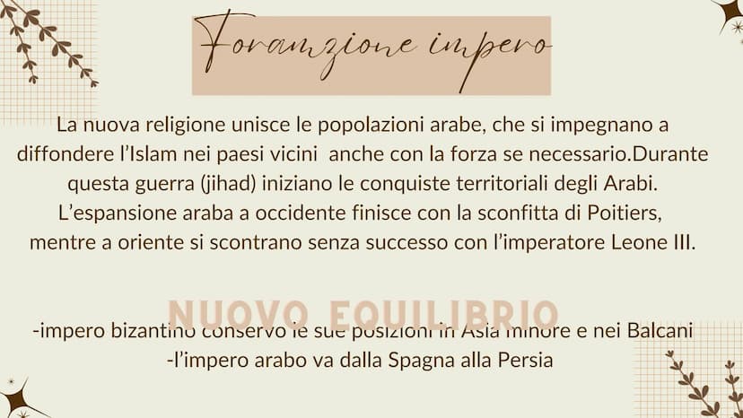 K
GLI ARABI
之
***** bfftte
gli arabi e la religione
Nel VIII inizia l'espansione degli arabi (popolo proveniente dalla penisola
araba organi
