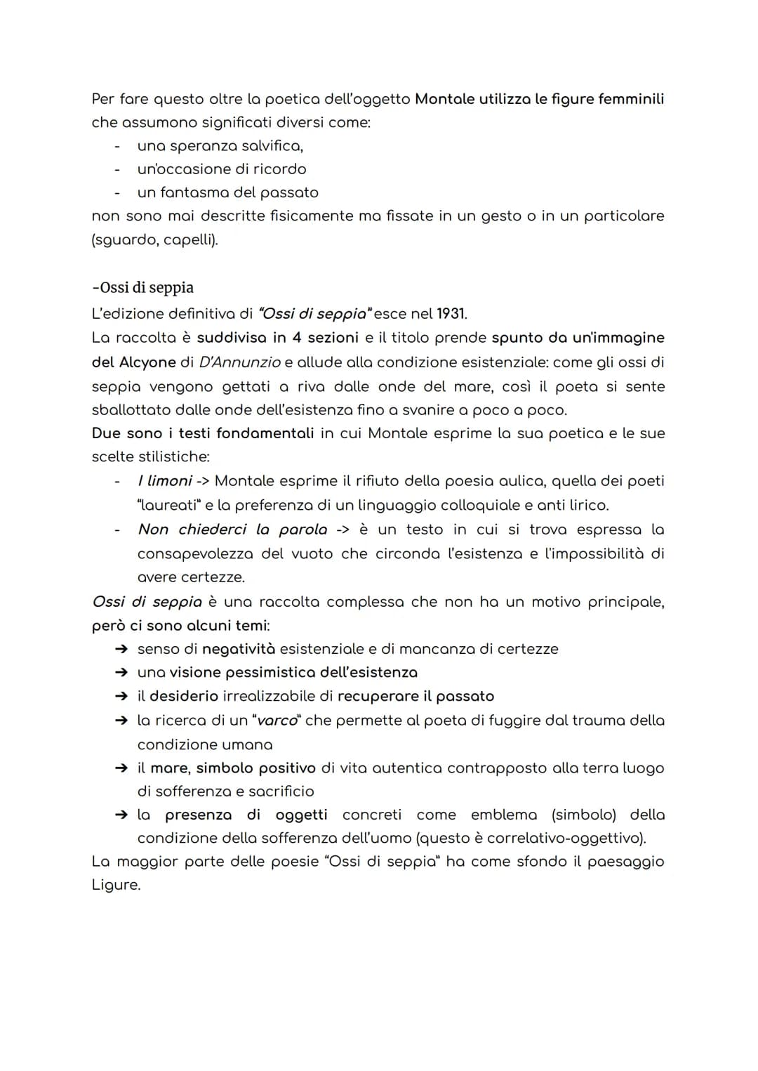 Eugenio Montale
-La vita
Eugenio Montale nasce a Genova nel 1896 da una famiglia benestante.
Nel 1917 si arruola come volontario della prima