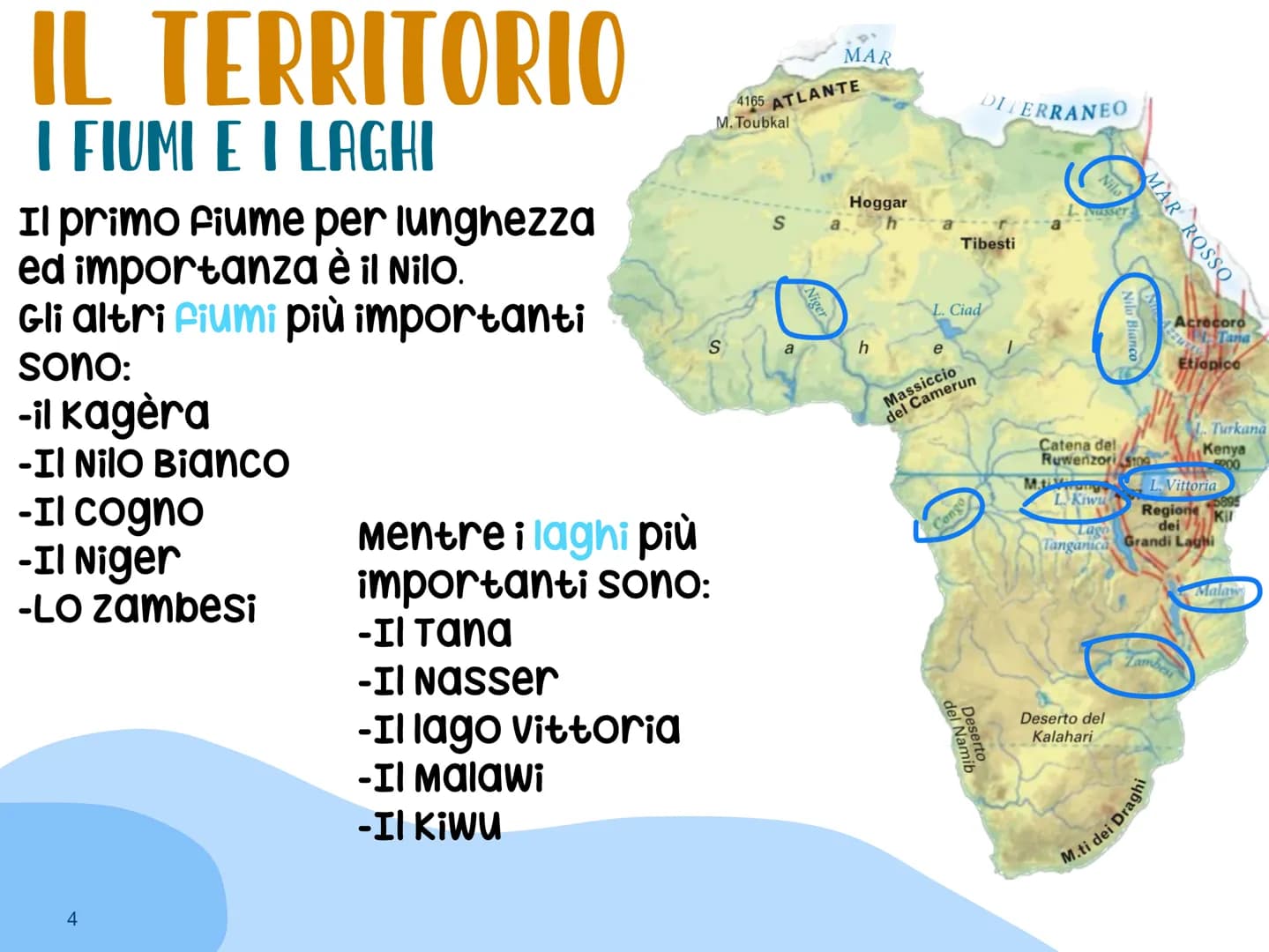 Scopriamo la Geografia Fisica dell'Africa: Montagne, Fiumi e Laghi