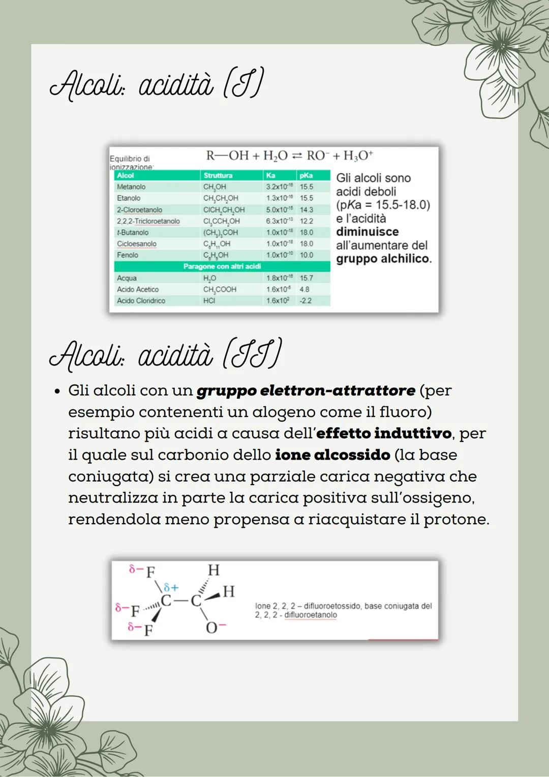 # Alcoli ed Eteri

Alcoli

*   Gli alcoli, composti contenenti il gruppo funzionale -
OH, sono composti molto diffusi in natura e con
moltep