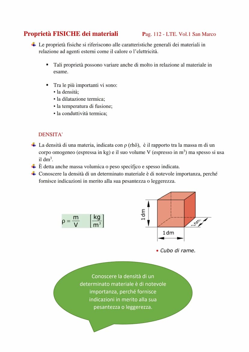 MATERIALI
GENERALITA' sui MATERIALI
Pag. 30 - Nuovo LTE. Vol.1 HOEPLI
La tecnologia è la scienza che studia i materiali, la composizione, le