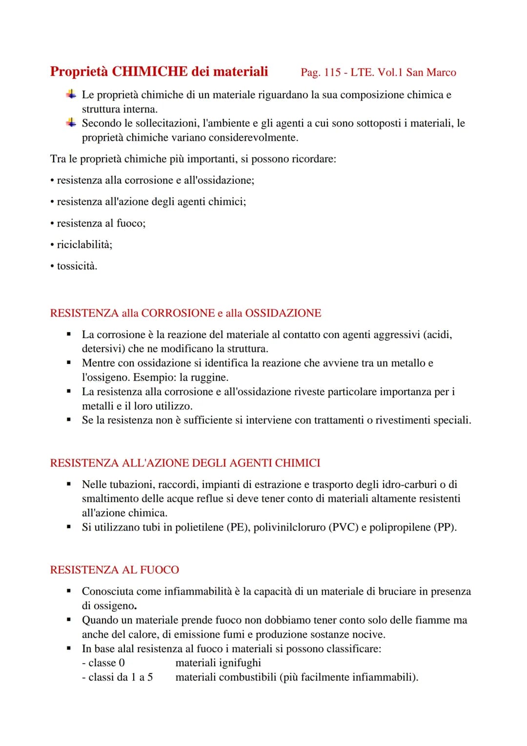 MATERIALI
GENERALITA' sui MATERIALI
Pag. 30 - Nuovo LTE. Vol.1 HOEPLI
La tecnologia è la scienza che studia i materiali, la composizione, le