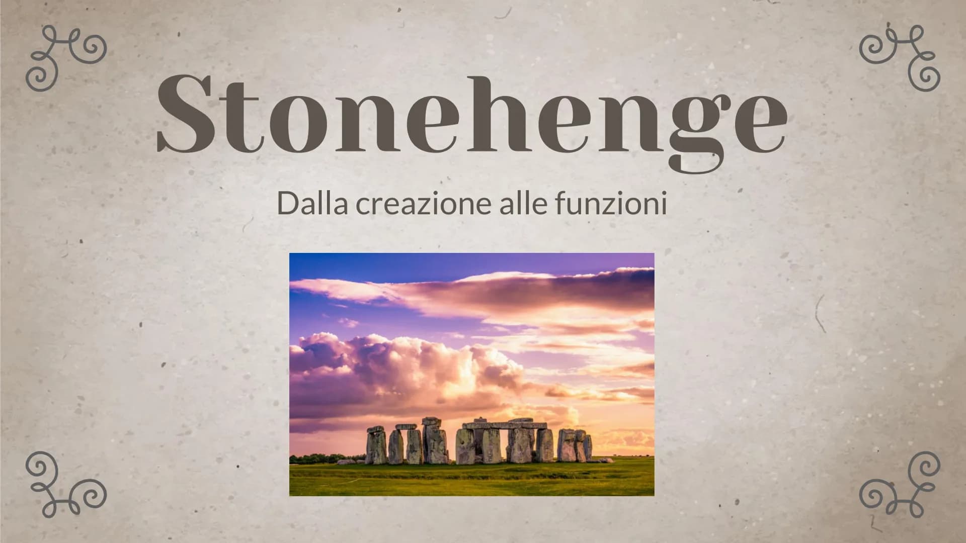 معلق
2
Stonehenge
Dalla creazione alle funzioni
In
ze ge
860
Dove si
trova?
O Stonehenge si trova
nella contea inglese
del Wiltshire, a 16 k