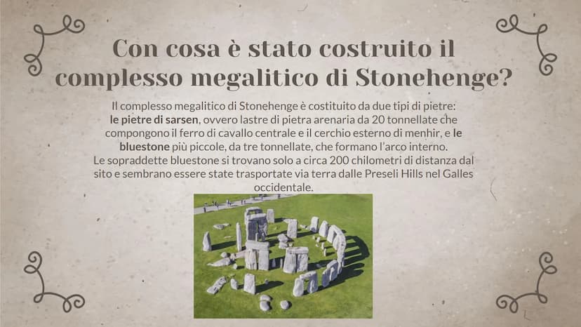 معلق
2
Stonehenge
Dalla creazione alle funzioni
In
ze ge
860
Dove si
trova?
O Stonehenge si trova
nella contea inglese
del Wiltshire, a 16 k