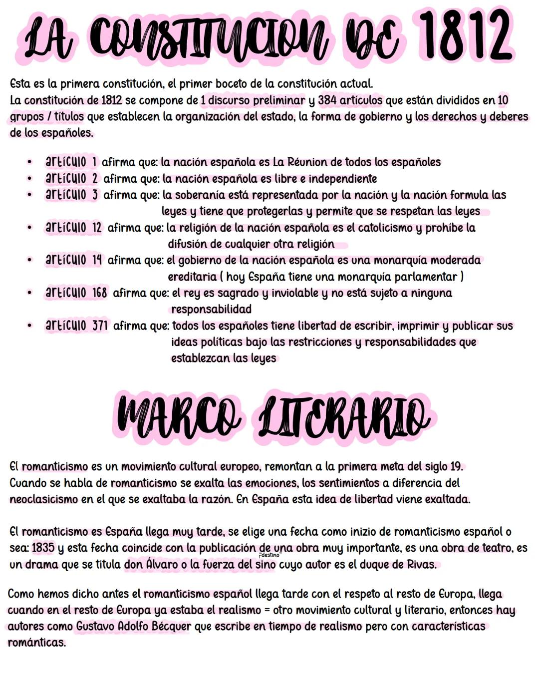1800
EL ROMANTICISMO SIGLO XIX
El romanticismo es un largo periodo, tenemos a 2 grupos: los afrancesados y los patriotas entonces
podemos de