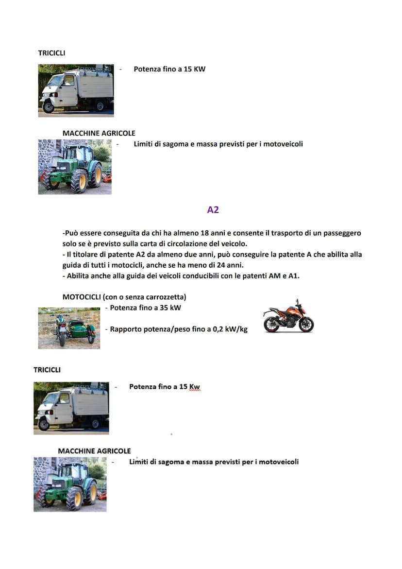- 1
CAP.6
CICLOMOTORI A 2 RUOTE:
AM
Conseguibile in Italia da chi ha compiuto 14 anni di età, consente il trasporto di un passeggero
quando 