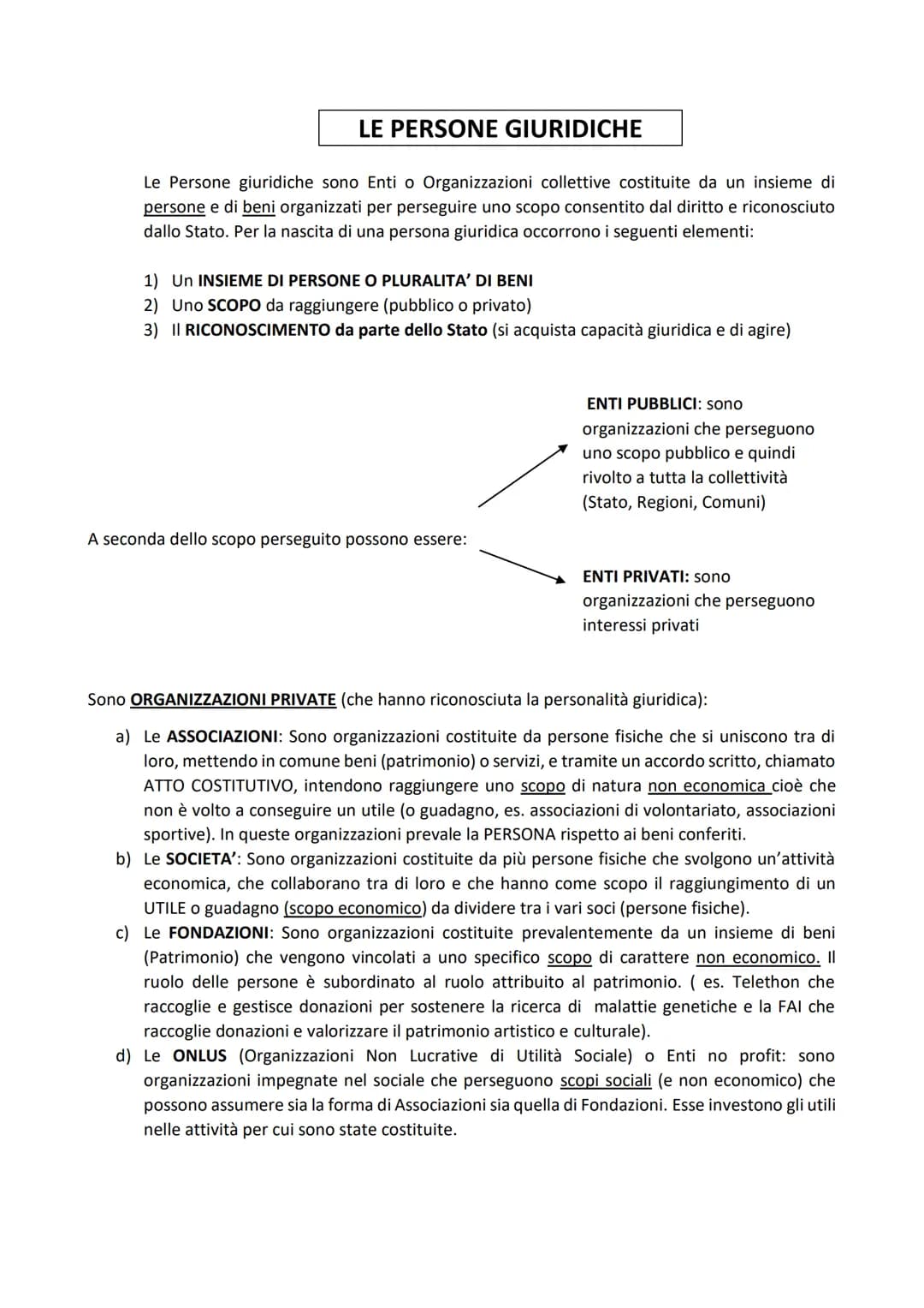 I SOGGETTI DEL DIRITTO
A chi sono rivolte le norme giuridiche? In base al carattere della "Generalità", abbiamo visto che le
norme giuridich