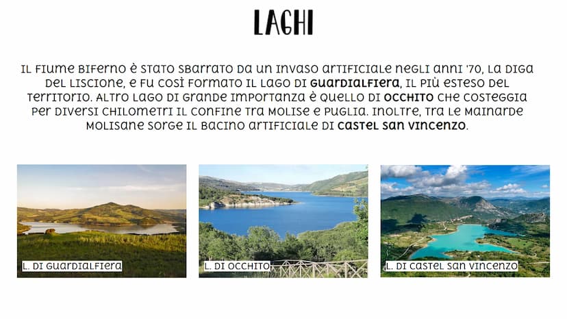 MOLISE D
La Meta
A
2241 Mainarde
zio
891
Venafro
Sangro
Bocca
di Forli
M. Capraro
1730
Scapoli
Capracotta
Isernia
POSIZIONE GEOGRAFICA E CON