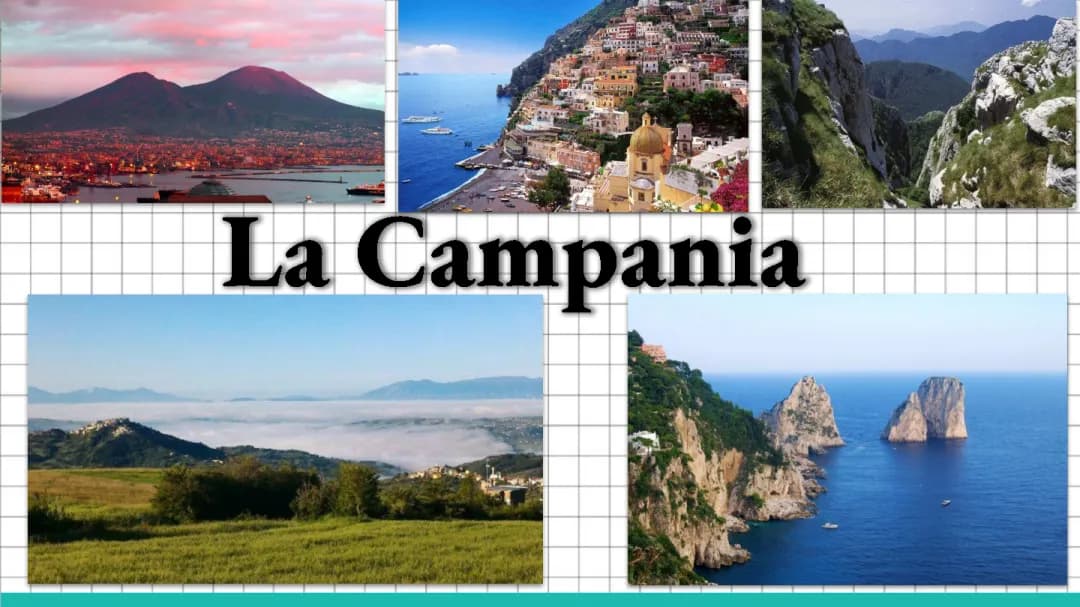 Esplora la Campania: Confini, Territorio, Clima e Fiumi